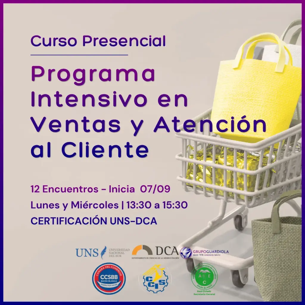Programa Intensivo en Ventas y Atención Al Cliente